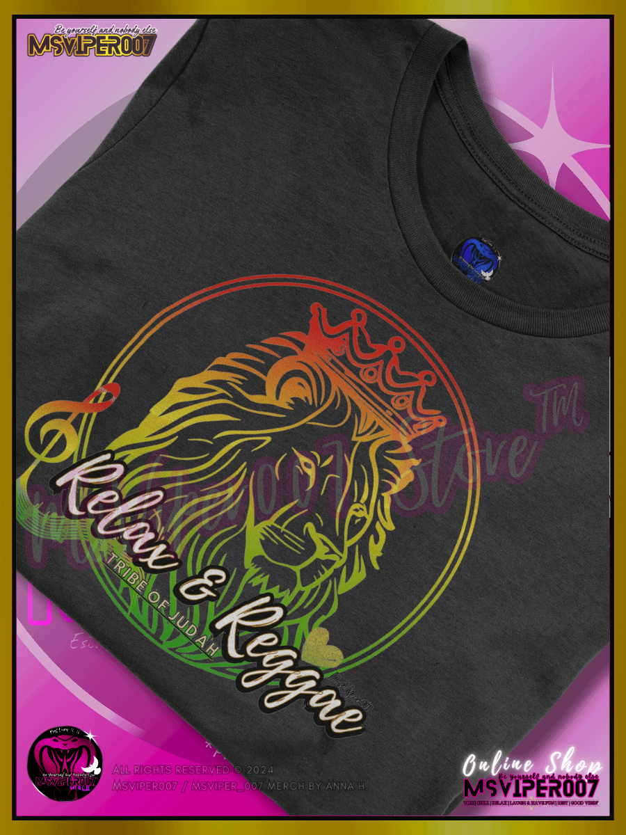 T-Shirt - MsViper007's "Relax & Reggae™ [V2]" Comfort T-shirt By Anna H. product image (3)