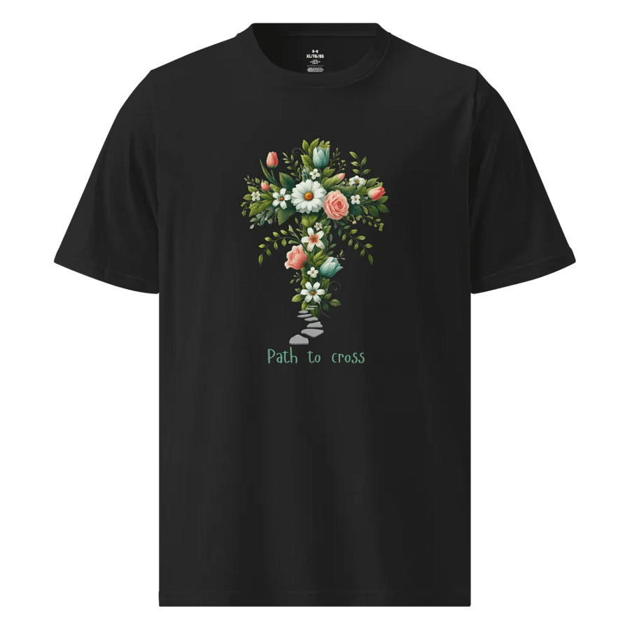 Floral Cross Path T-Shirt product image (1)