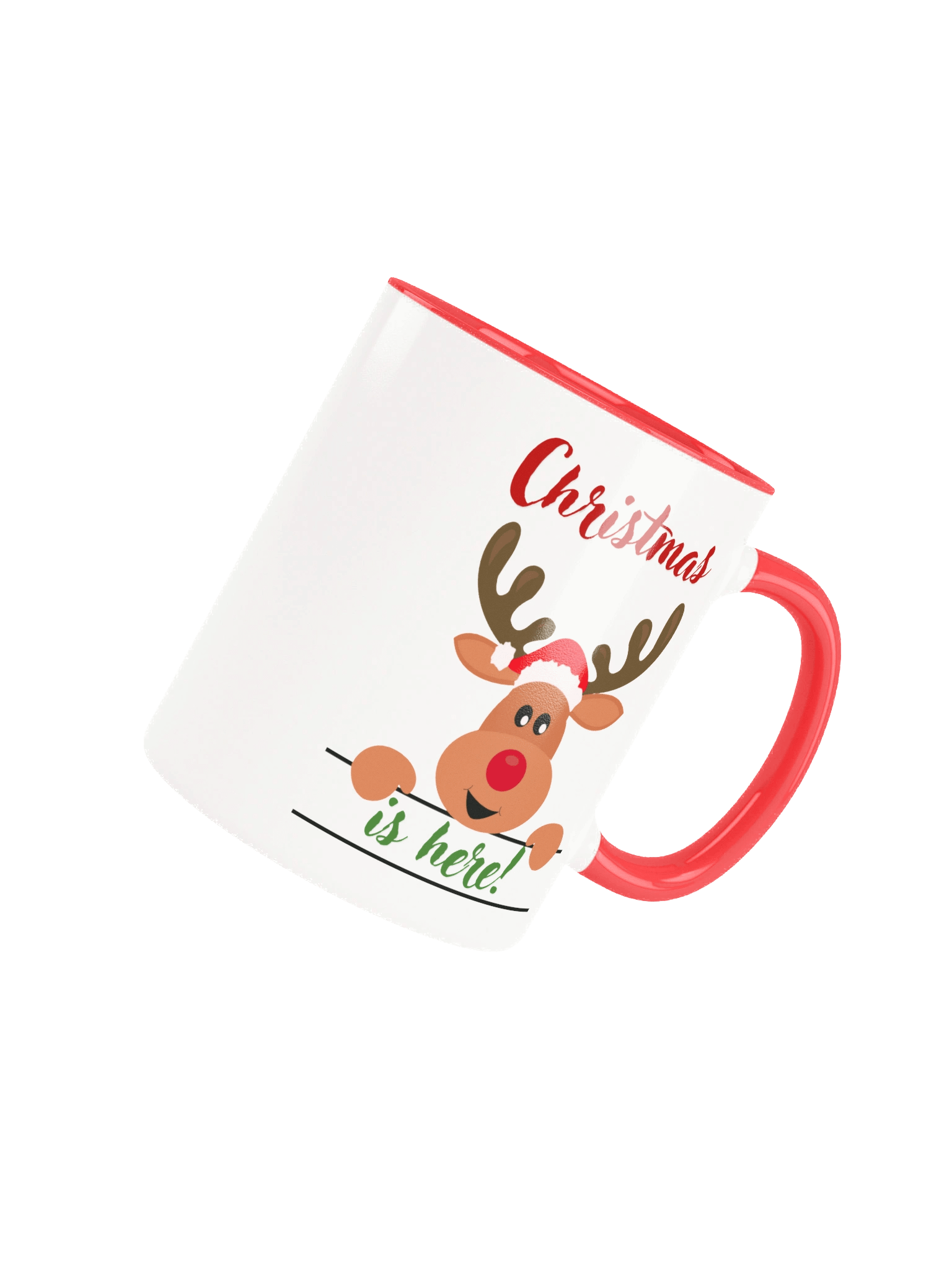 Festive Reindeer Christmas Mug product image (4)