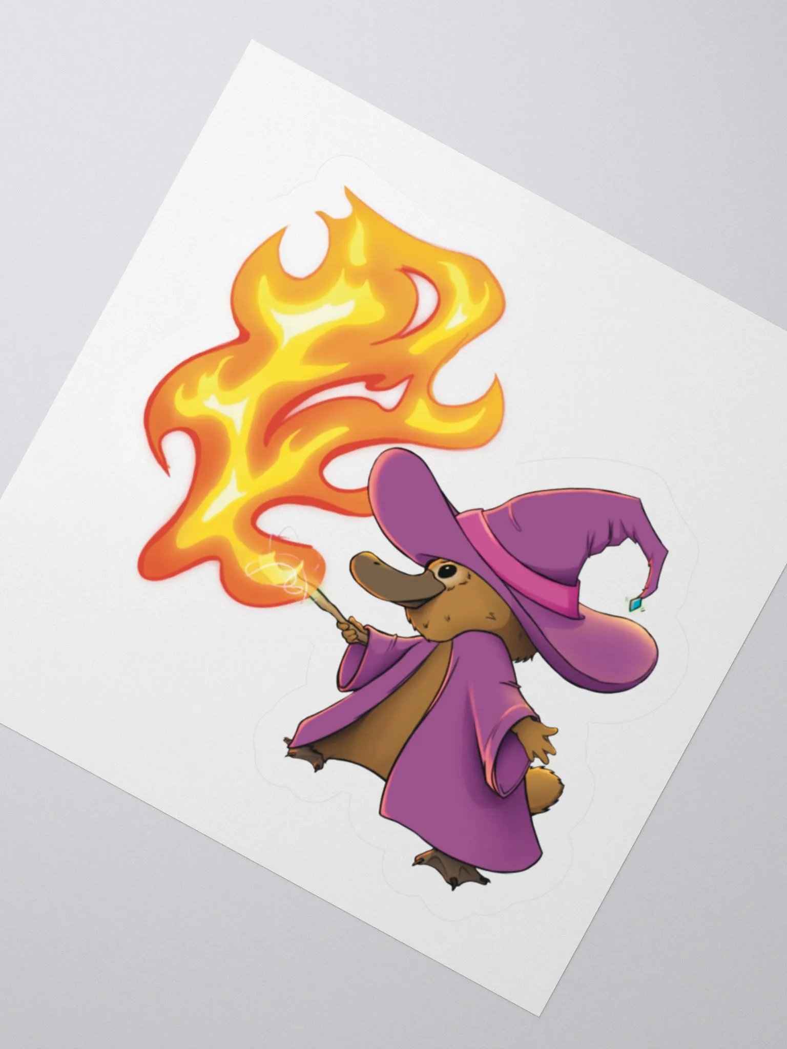 Wizard Platypus Sticker product image (4)