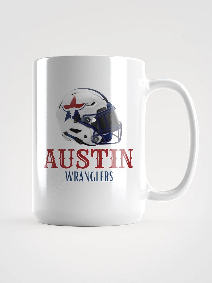 Austin Wranglers Helmet Coffee Mug product image (1)