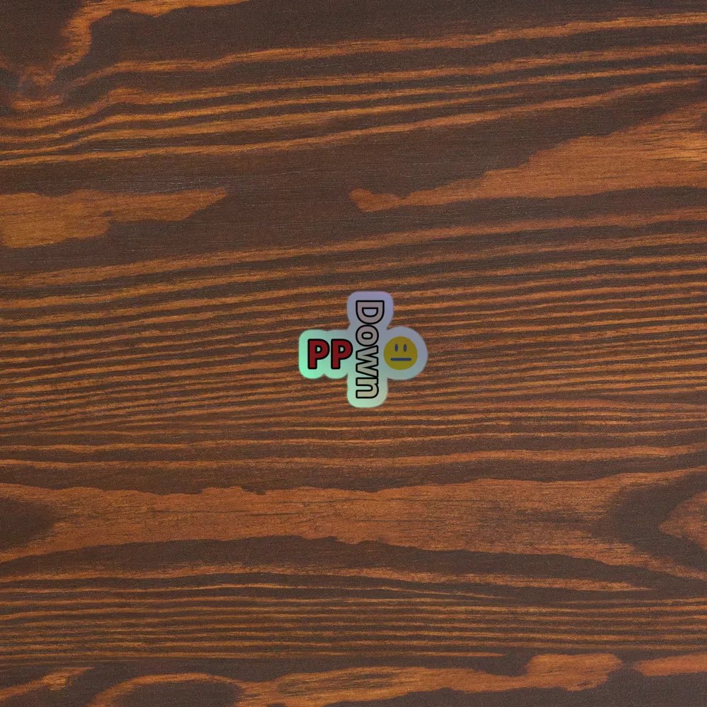 PP-DOWN Sticker product image (5)