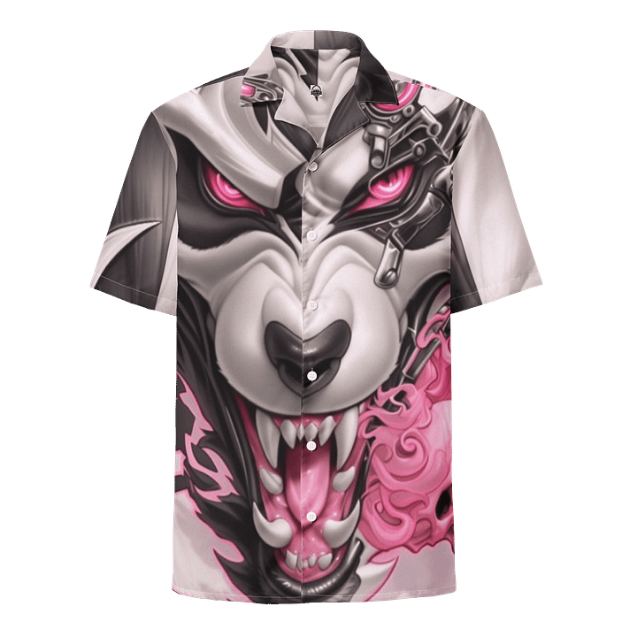 Cyberwolf Dream Hawaiian Shirt product image (1)