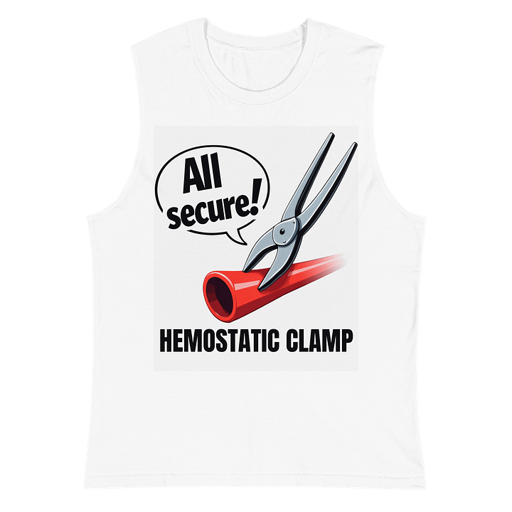 Secure Style Hemostatic Clamp Muscle Tank product image (2)