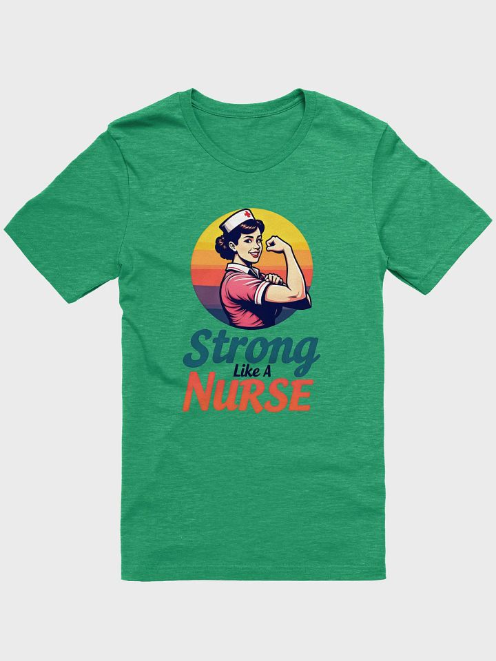 Strong Like A Nurse Sunset T-Shirt product image (8)