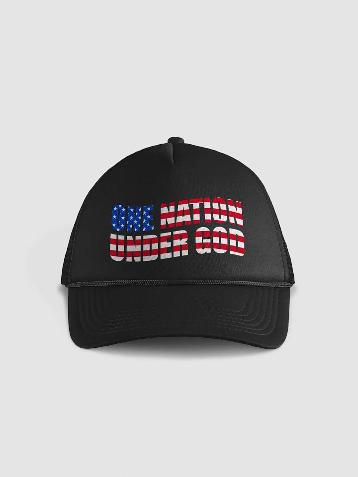 Patriotic Freedom Foam Trucker Hat product image (1)