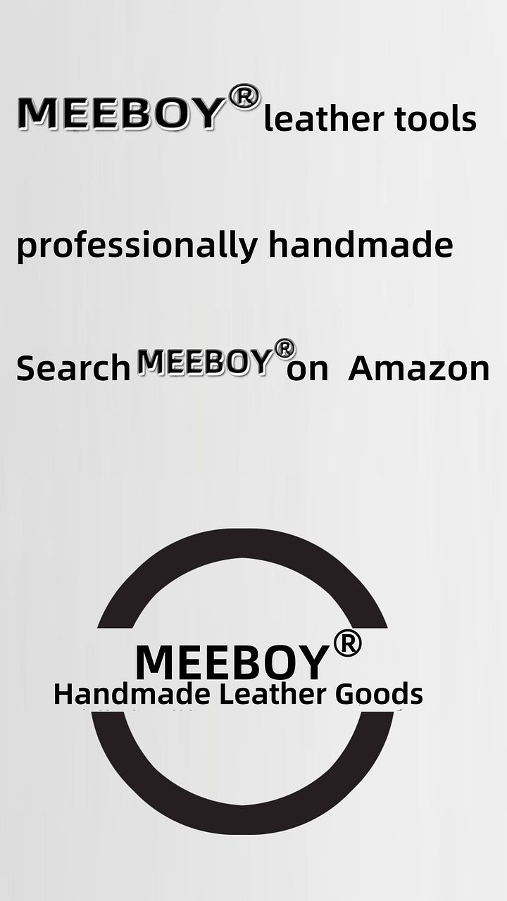 MEEBOY Personalized handmade leather key sleeve; product image (1)