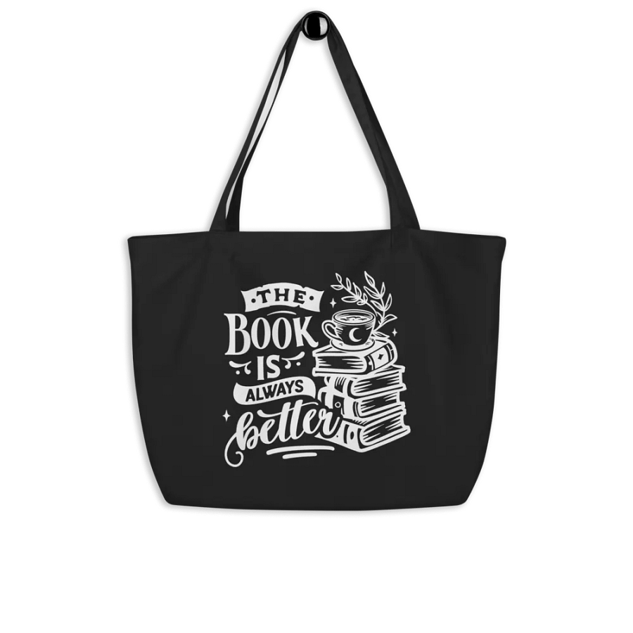 The Book Is Always Better Bag product image (8)