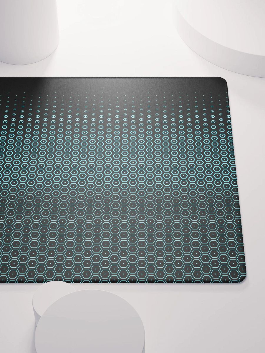 TRON Lightcycle / Run Queue Glass Pattern Desktop Mat product image (5)