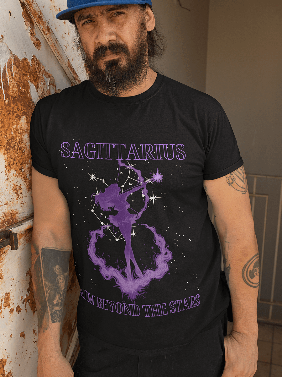 Aim Beyond The Stars Sagittarius Tee product image (7)