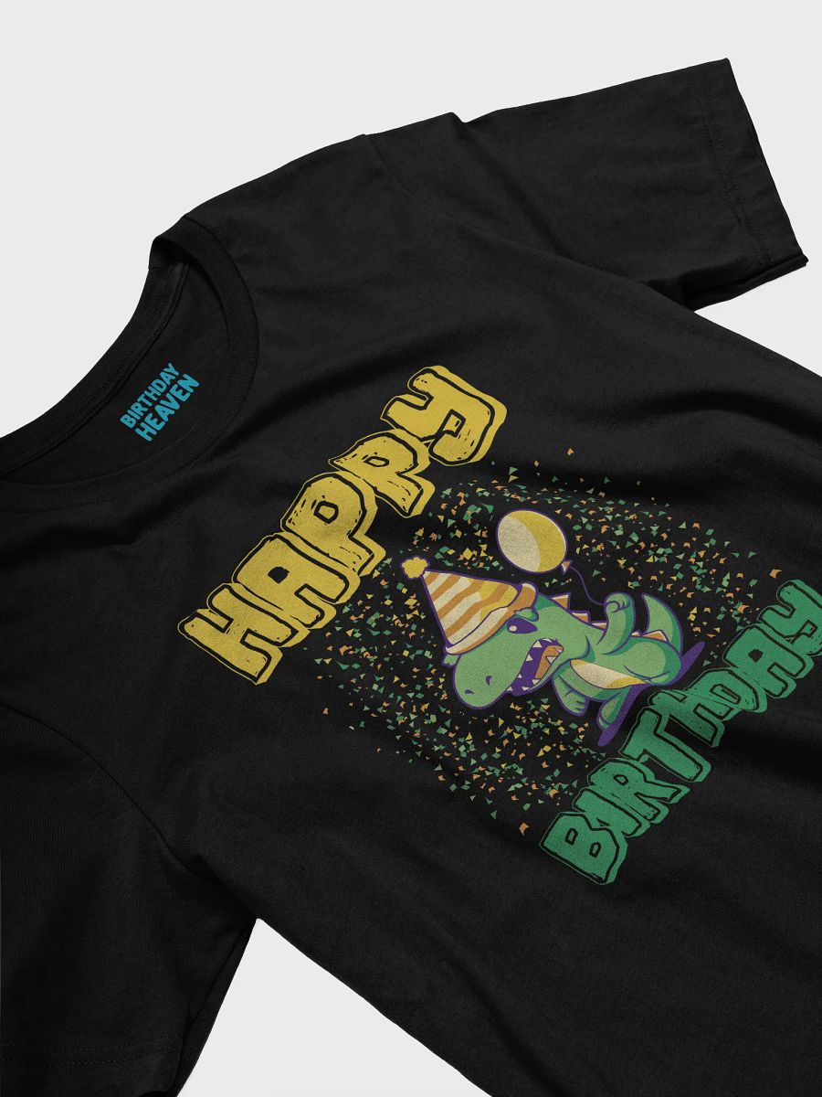 Happy Birthday (Cute Dinosaur With Balloon) T-Shirt product image (14)