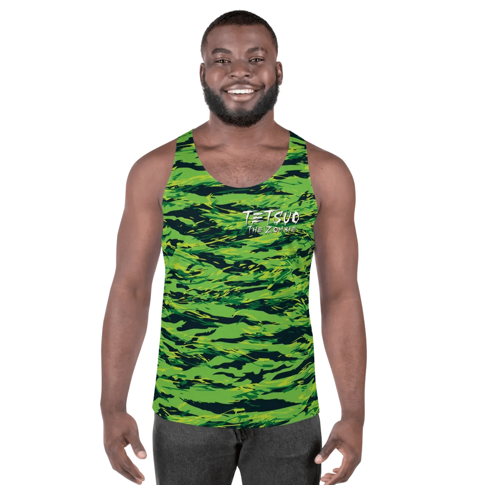 Green Camo Sublimated Tank Top product image (5)