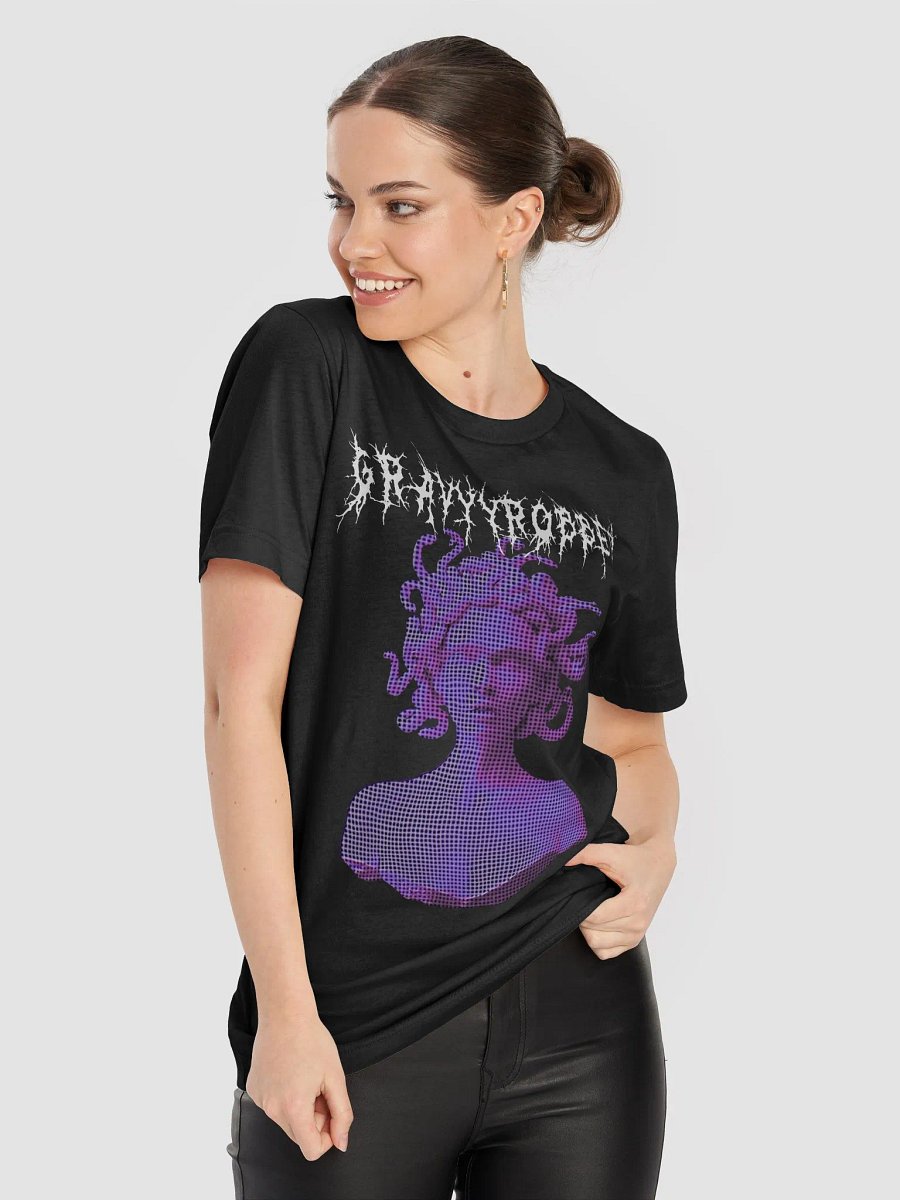 gravyy Medusa black tee product image (8)