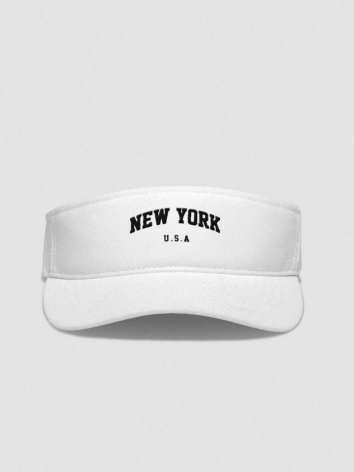 Classic New York Visor Hat product image (13)