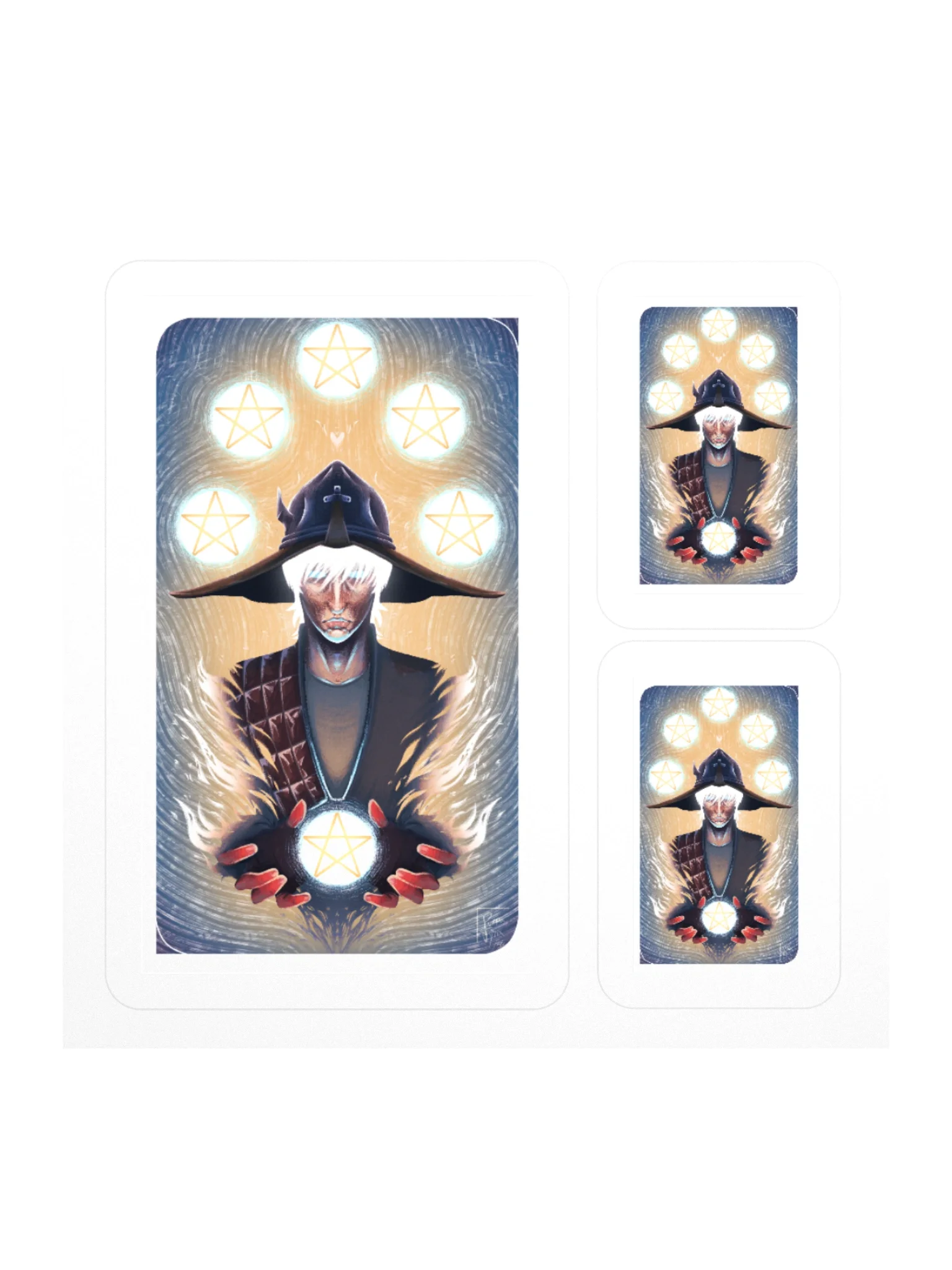 Six of Pentacles - Stickers product image (1)