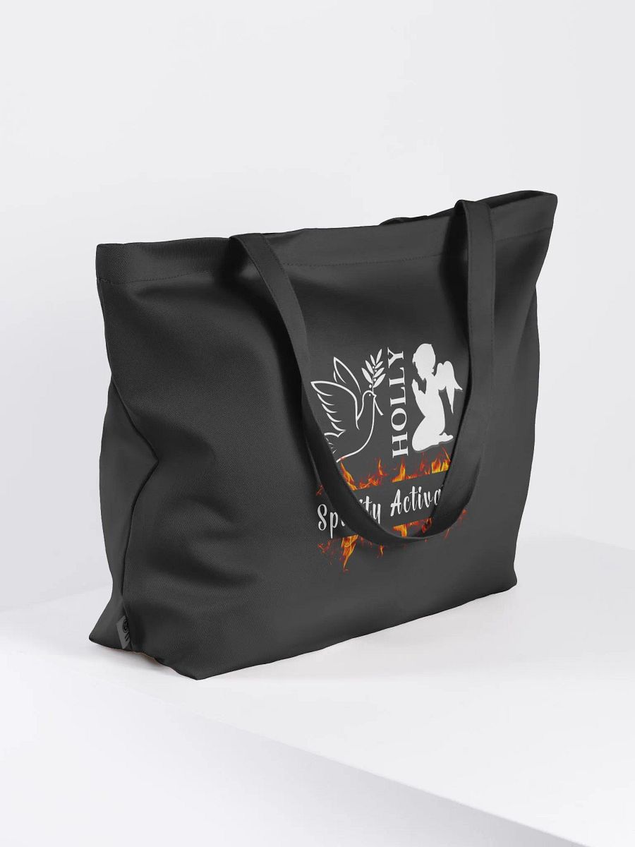 Holly Spirit Activated Christian Faith Organic Tote Bag product image (2)