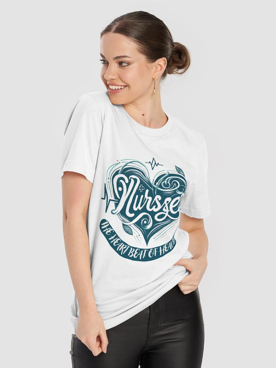the heart of healthcare, Nurses Heartbeat T-Shirt product image (78)