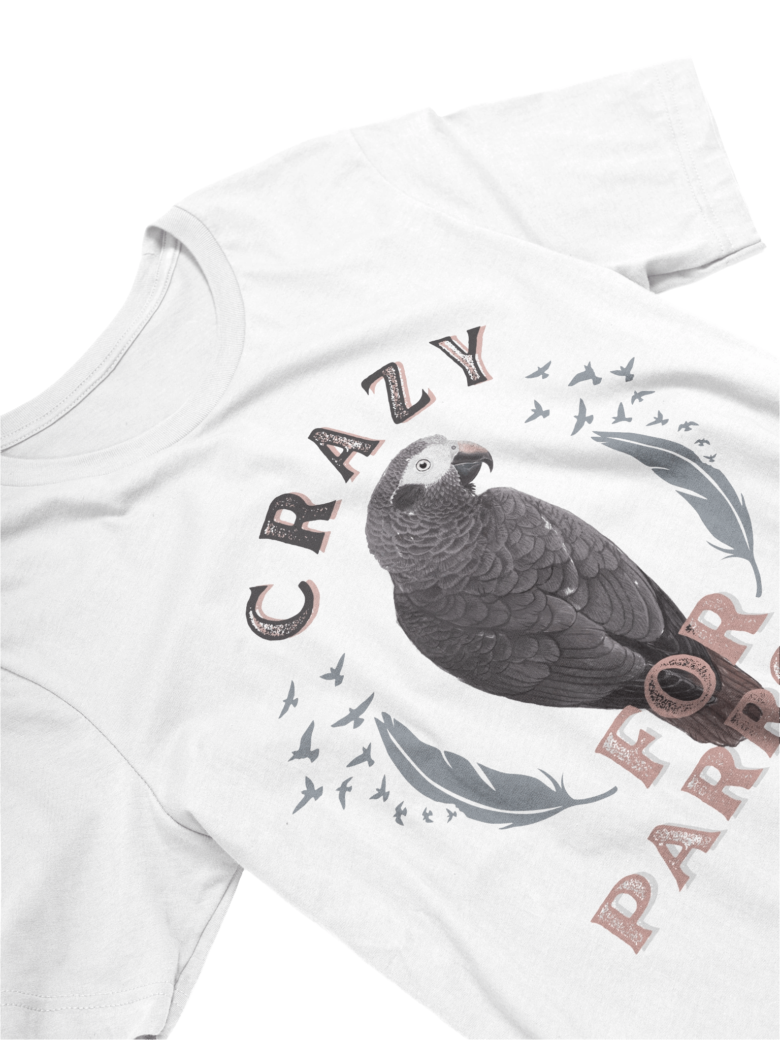 Crazy for Parrots Unisex T-Shirt product image (2)