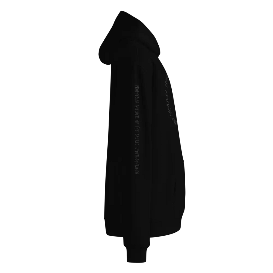Oversized Prophecy Hoodie (Stealth) product image (3)