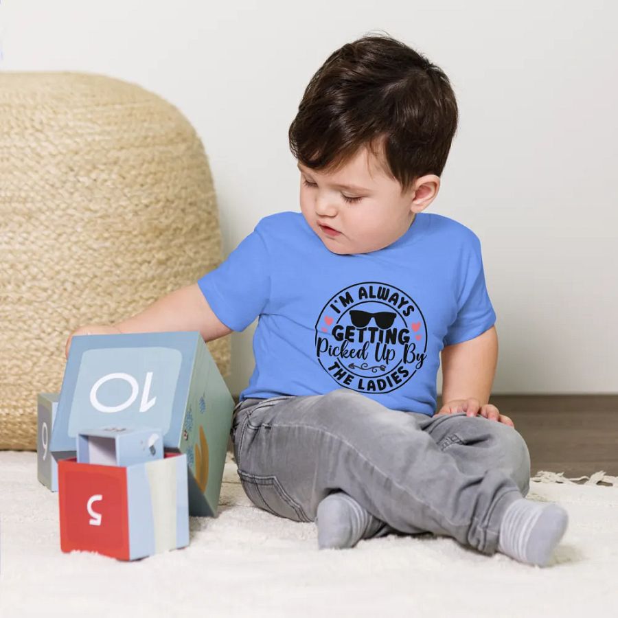 'Picked up by the Ladies' Baby Tee product image (3)