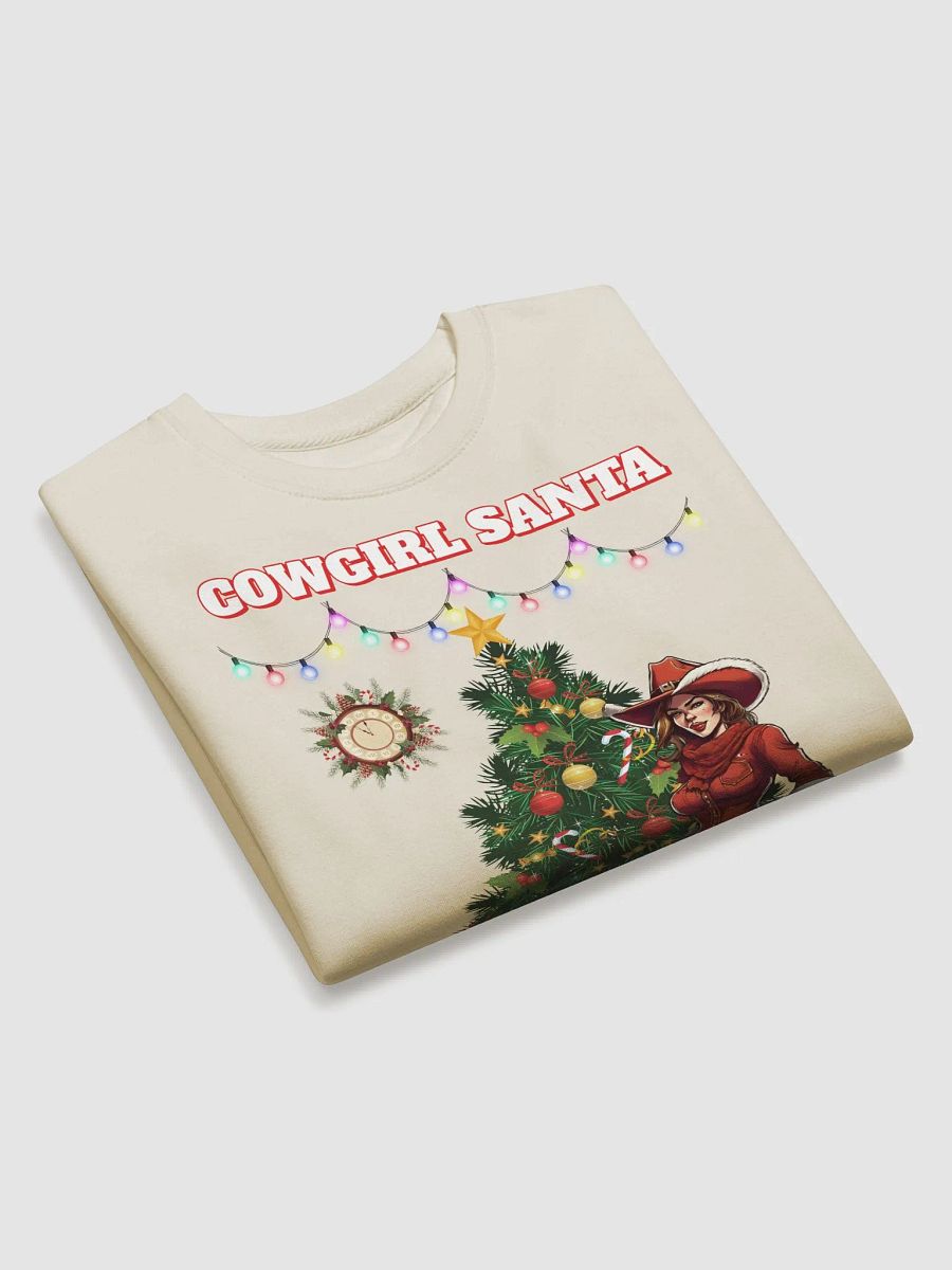 Cowgirl Santa - Christmas Sweatshirt product image (17)