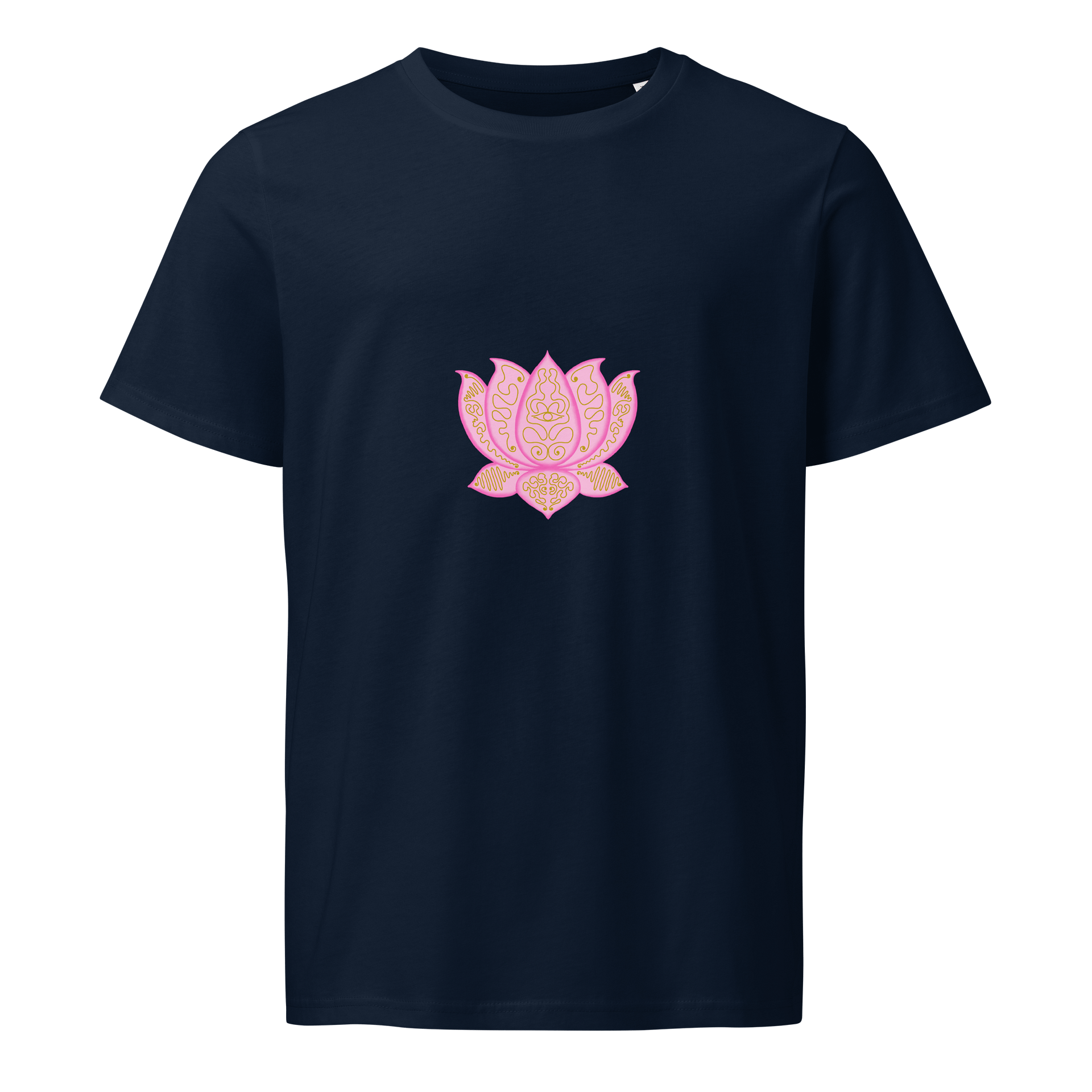 Golden Lotus Eye Unisex Organic Tee product image (1)