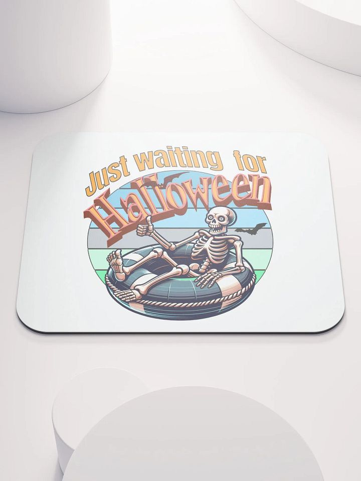 Just Waiting For Halloween Mouse Pad product image (1)