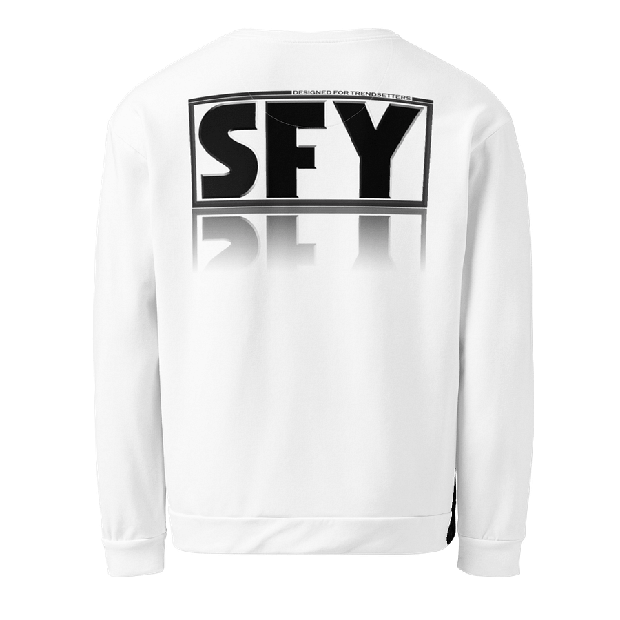 WavePrint Unisex Eco-Friendly Sweatshirt product image (2)