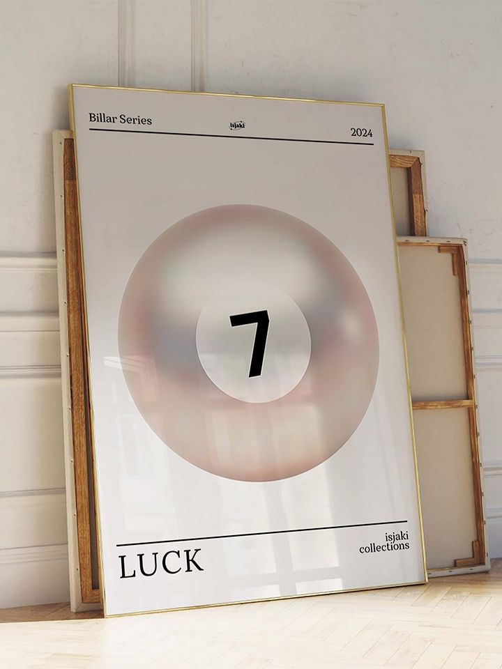 7 Ball (Luck) Print product image (2)