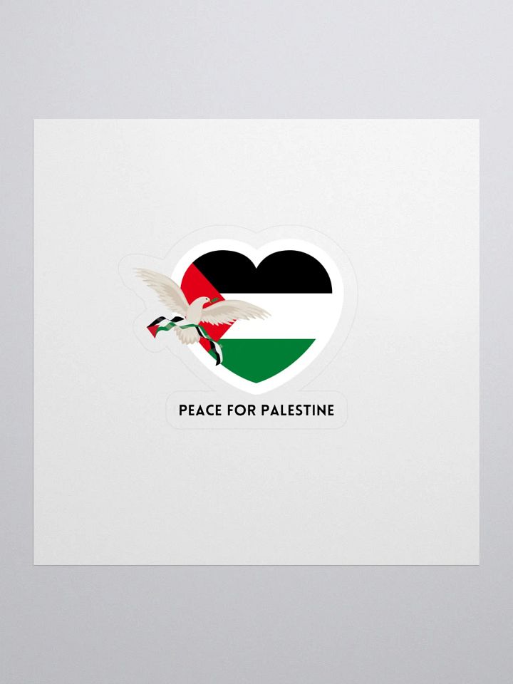 Palestinian Love and Peace Stickers product image (1)