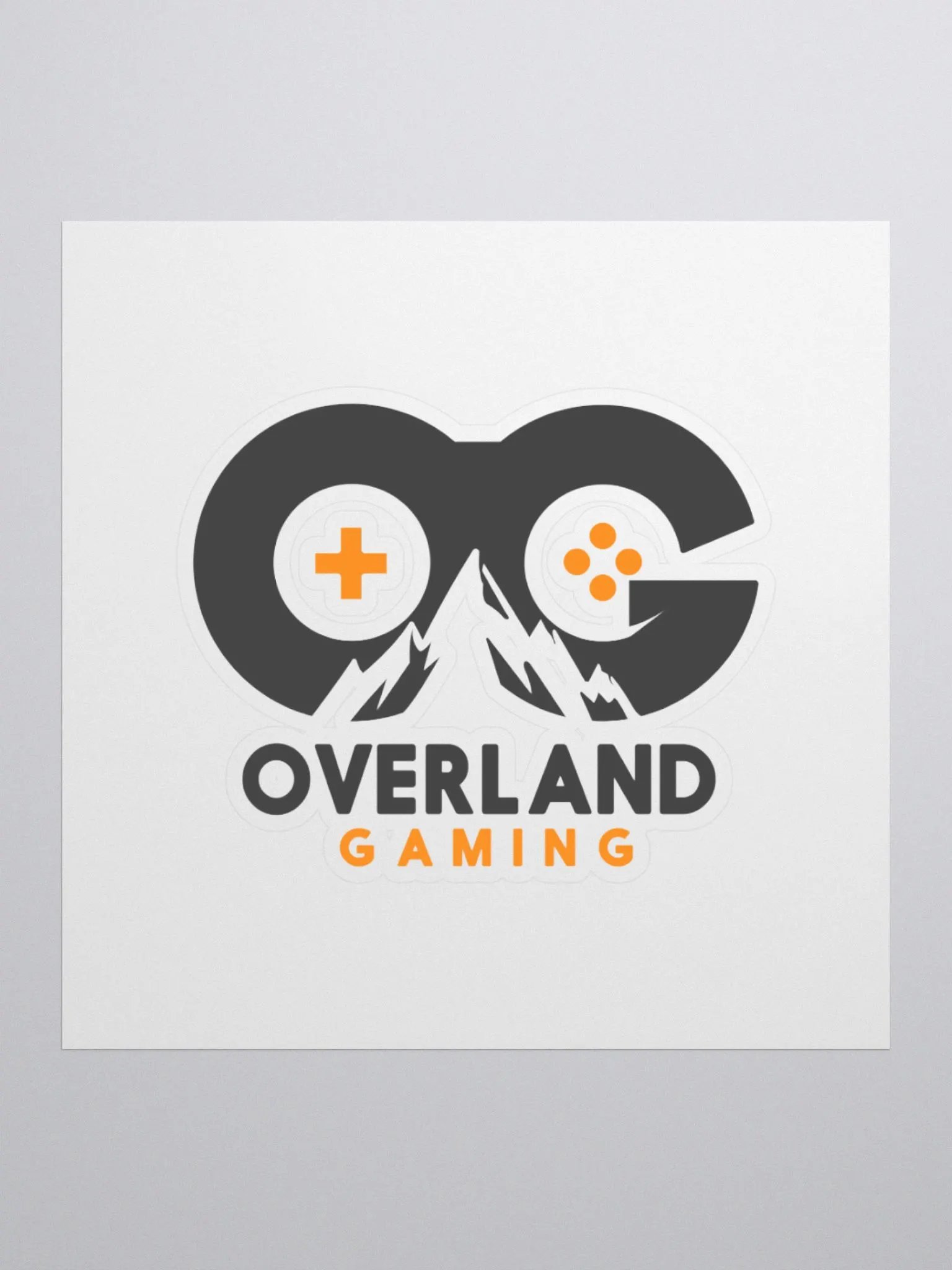 Overland Gaming Logo Sticker product image (1)