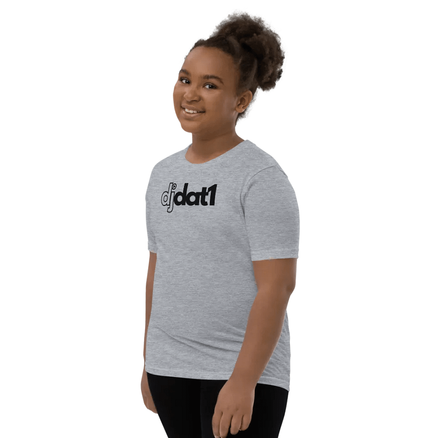 [DJDAT1] Youth T-Shirt (black logo) product image (70)