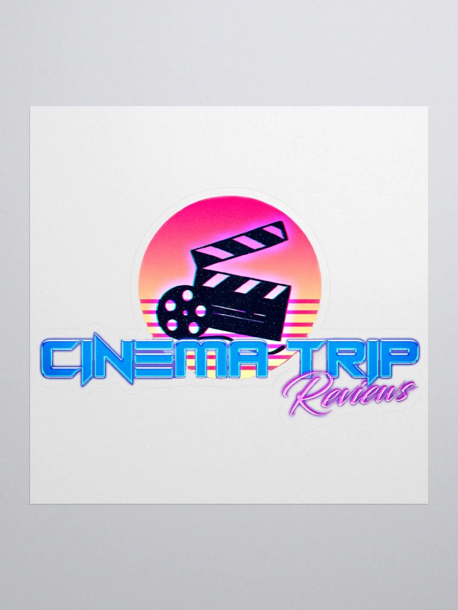 Cinema Trip Logo Sticker product image (1)
