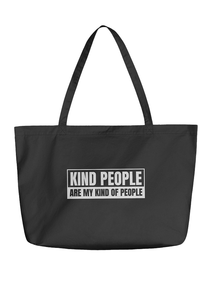 "Kind People" Organic Cotton Tote product image (1)