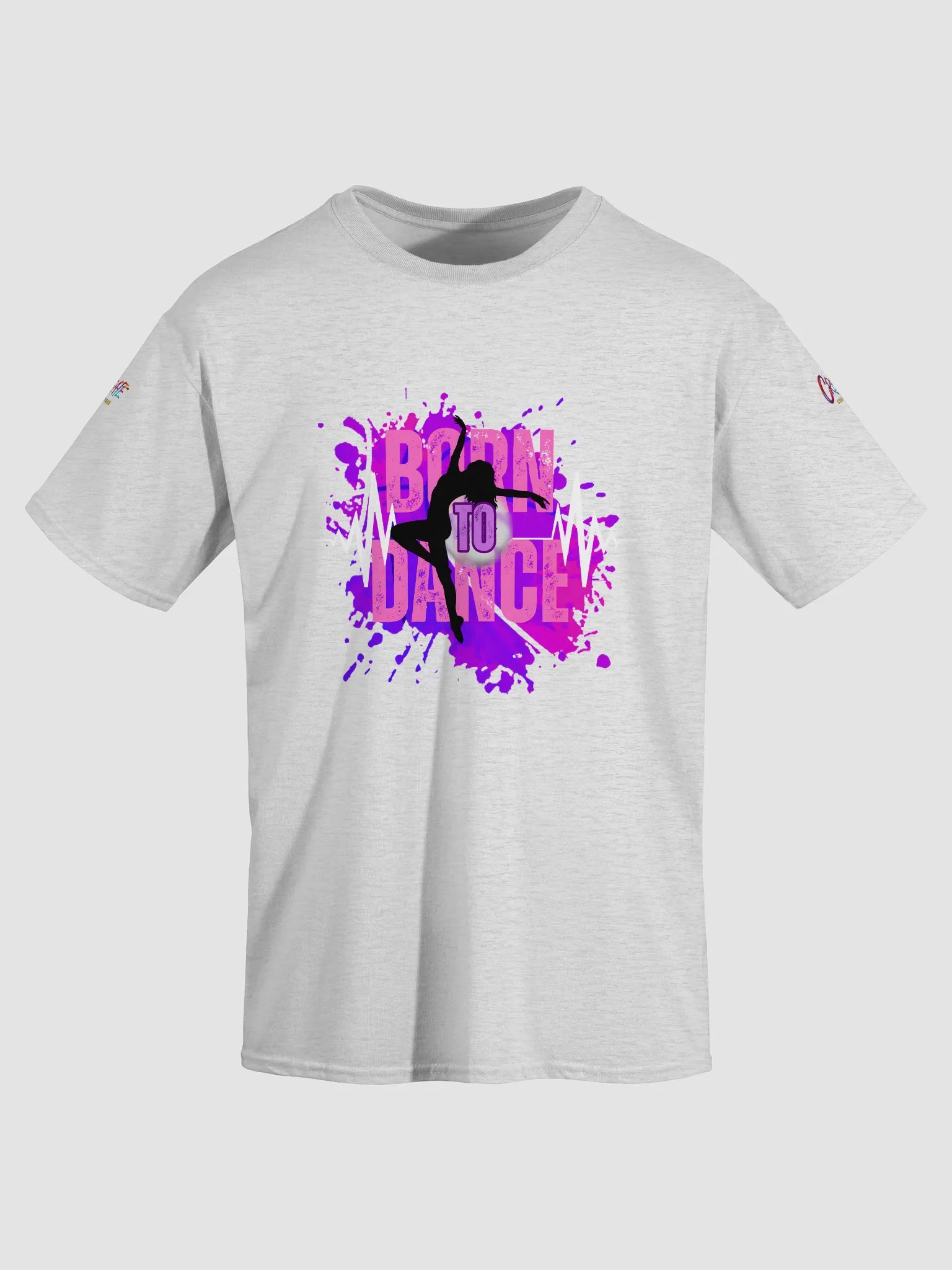 Born to Dance Her Silhouette Relaxed Cut Tee product image (36)