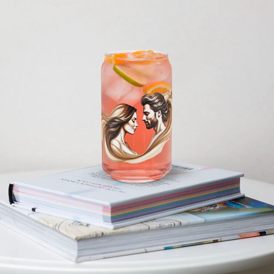 Intertwined Love Can-shaped Glass product image (8)