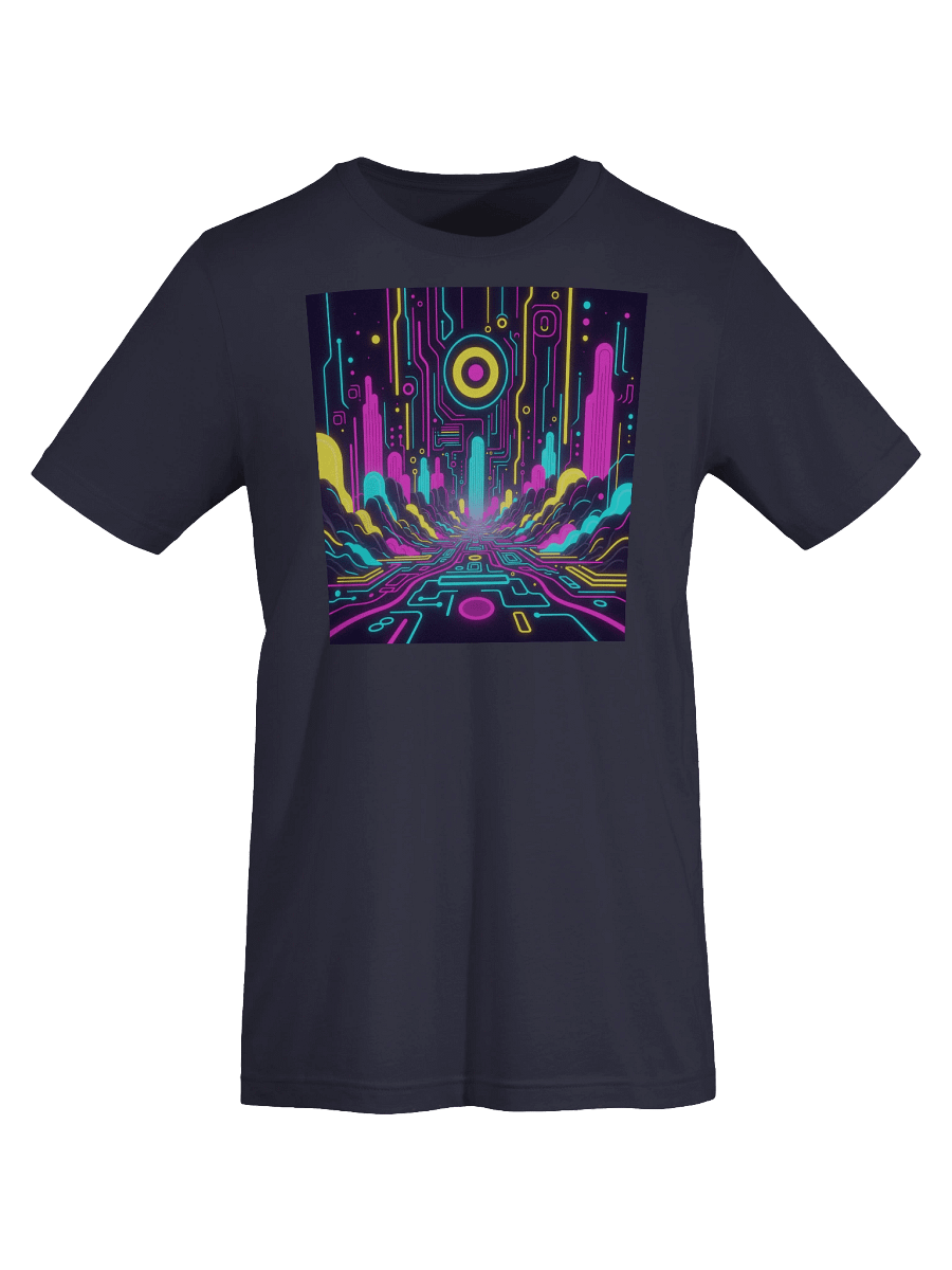 Neon Cityscape T-Shirt product image (39)