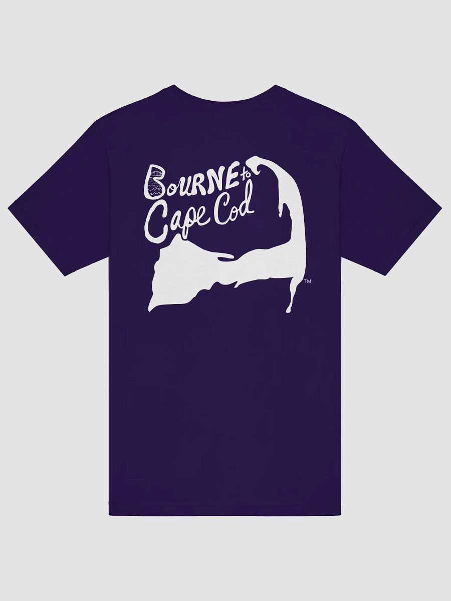Men's | BOURNE to Cape Cod™ | Supersoft T-Shirt by Bella+Canvas | White Logo on Jewel Tone Colors product image (17)