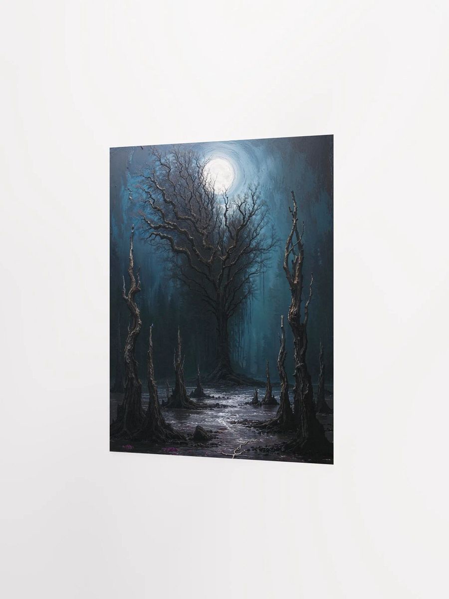 Moonlit Forest - Matte Paper Poster product image (4)