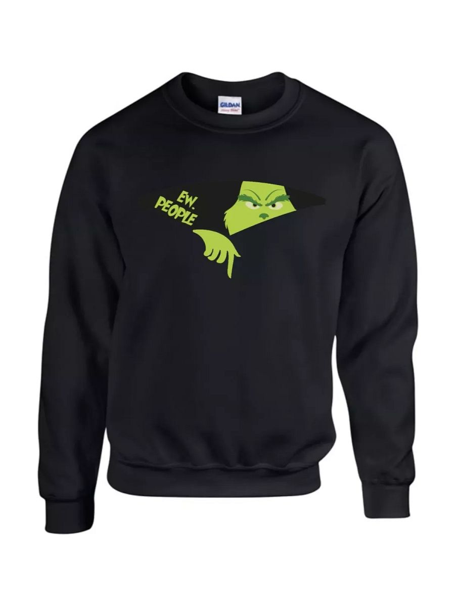 Ew People Christmas Sweatshirt, Grinch Ew People Santa Ugly Xmas Unisex T-Shirt product image (1)