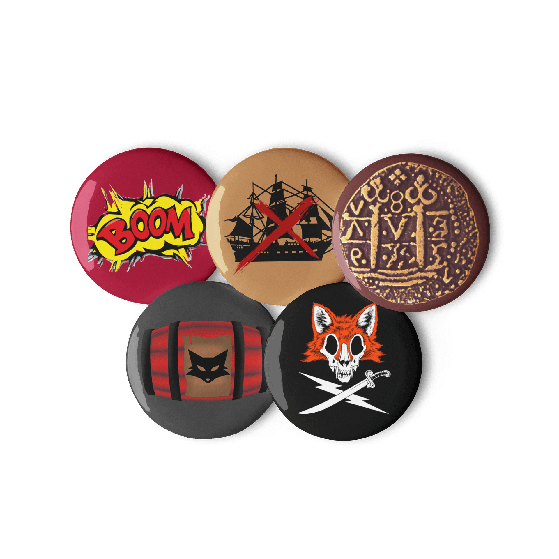 JakeFox451 Button Set product image (3)
