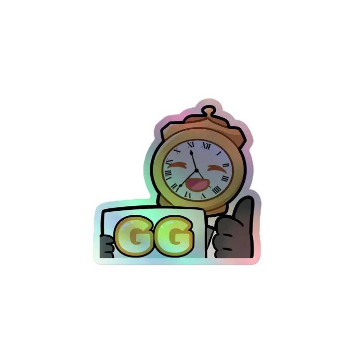 TimeGG Holo Sticker product image (1)