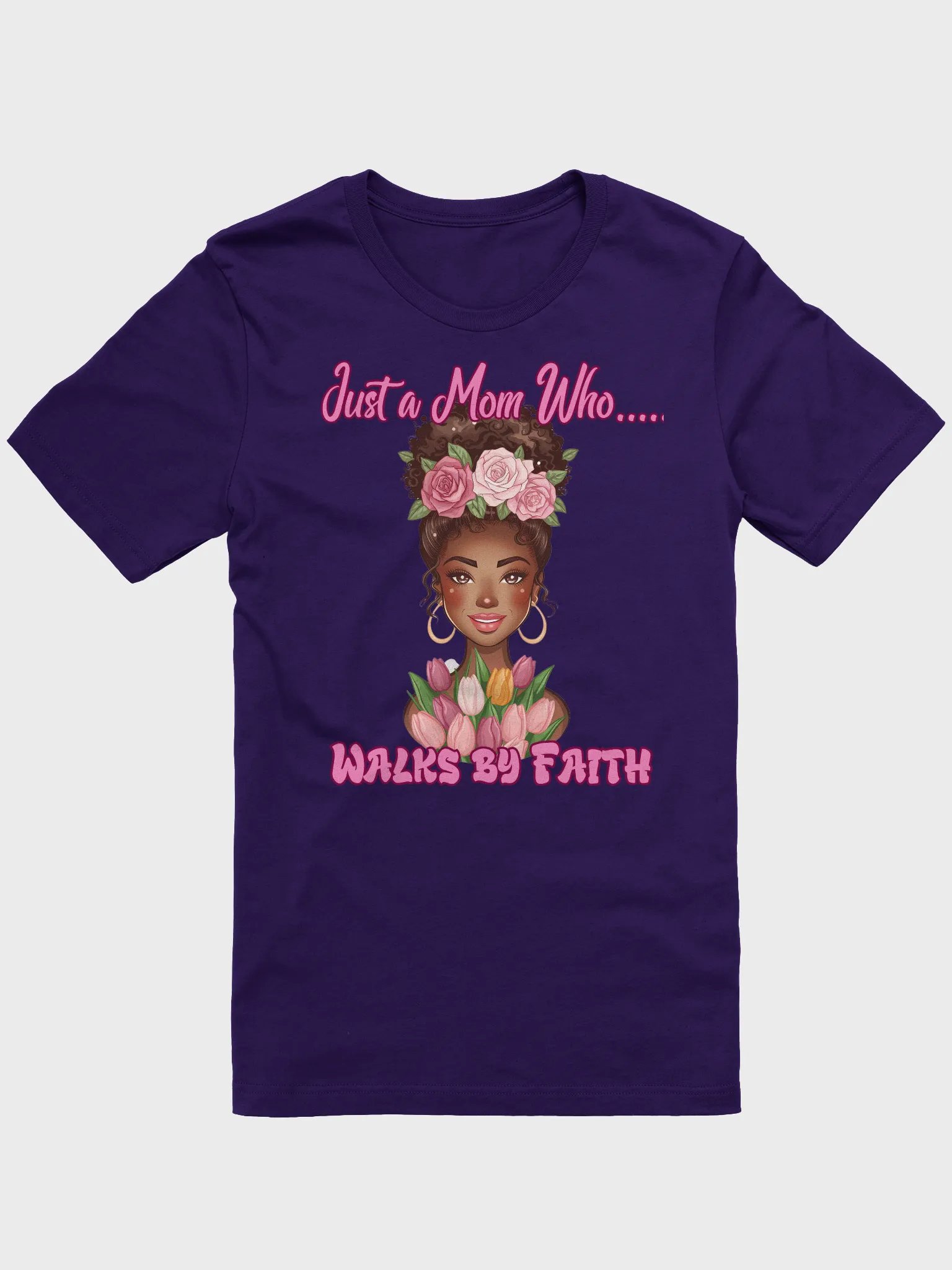 Faithful Mom Floral Tee product image (1)