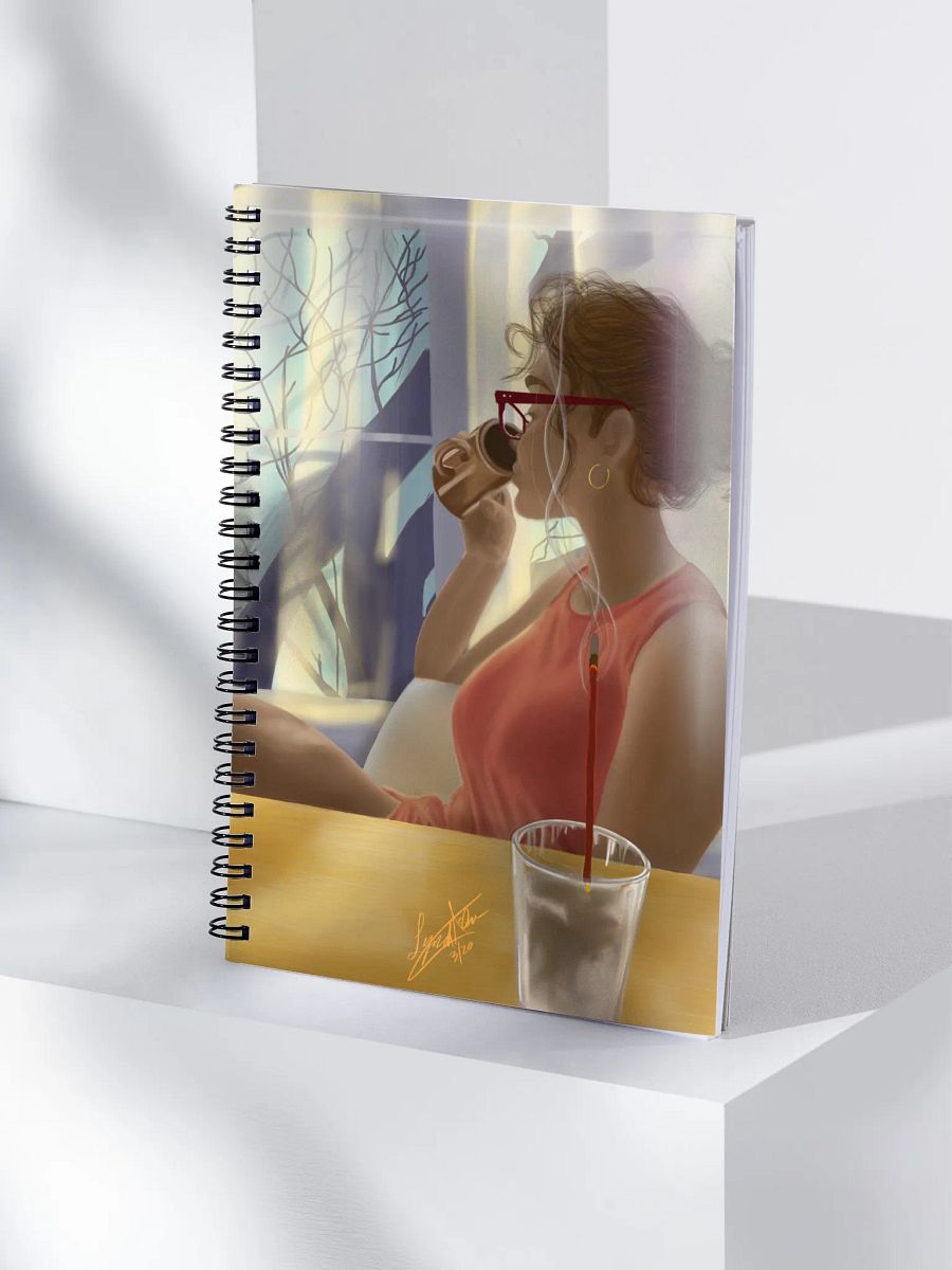 Quiet Mornings; notebook product image (4)