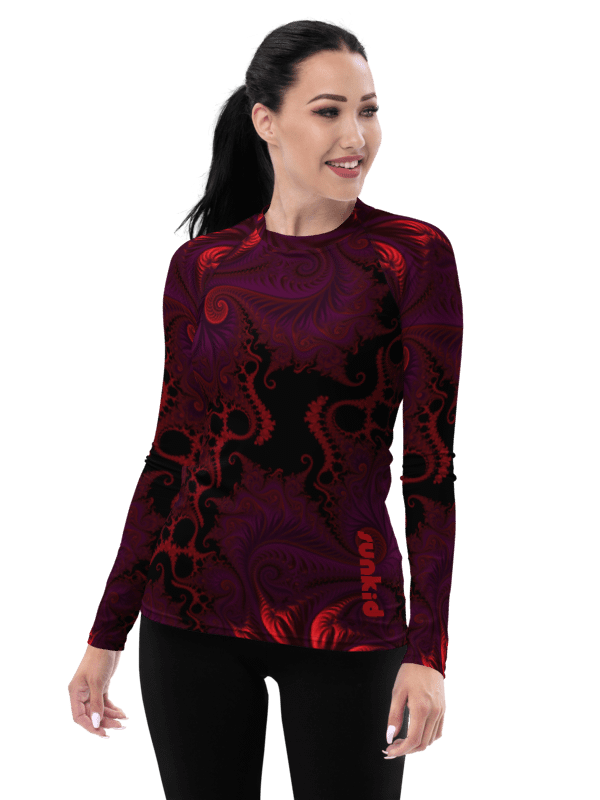 Fractal women's long-sleeved shirt - Mercurial Marrow product image (1)