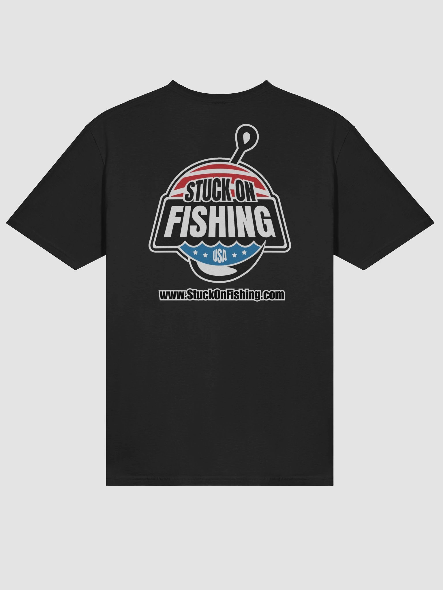Stuck On Fishing Mens T-Shirt product image (6)