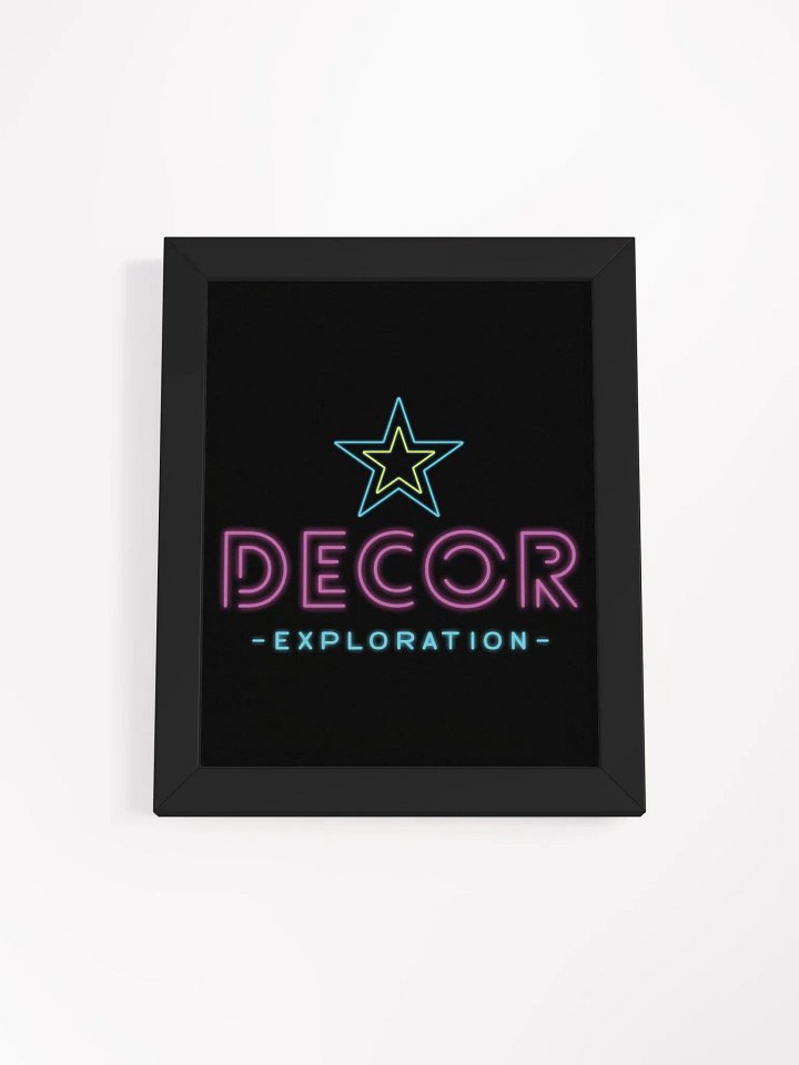 Decor Exploration Framed Poster product image (1)