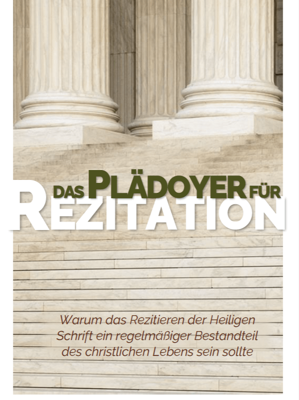 The Case for Recitation promo booklet - German product image (1)