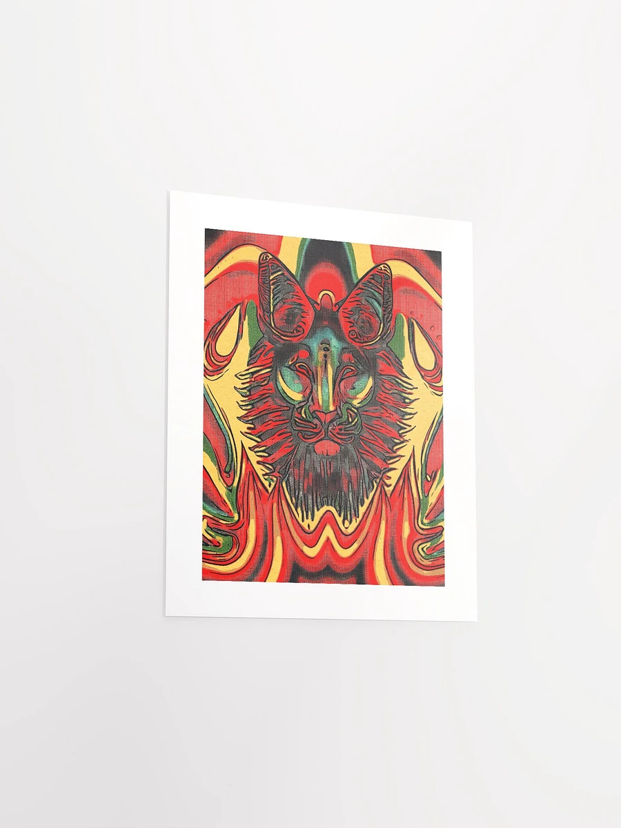 Leon The Psychedelic Lion - Print product image (3)