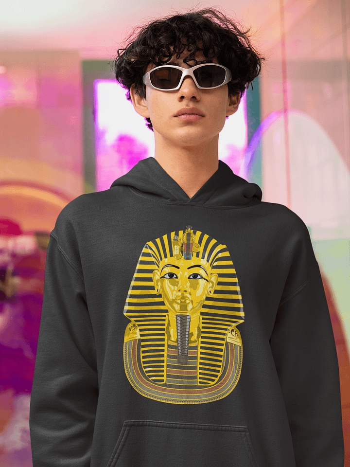 Tutankhamun Mask Printed Classic Pullover Hoodie product image (2)